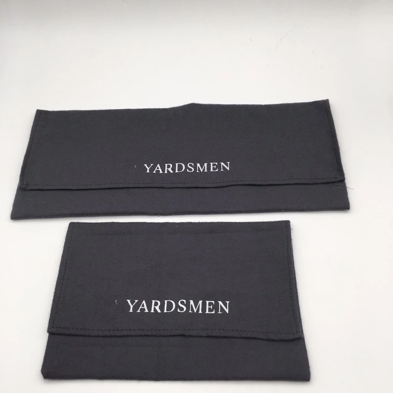 Custom handbag dust bag with logo for leather goods packaging