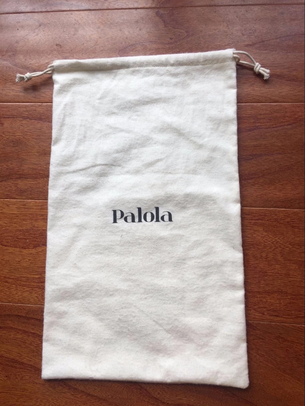 Custom shoe dust bag with logo for footwear packaging