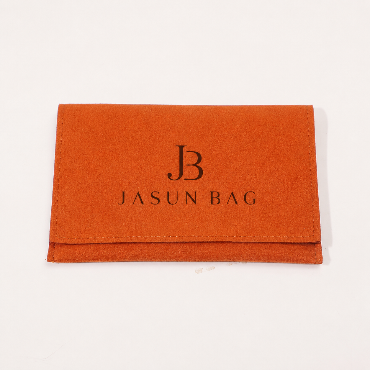 Soft microfiber watch pouch with custom printed logo