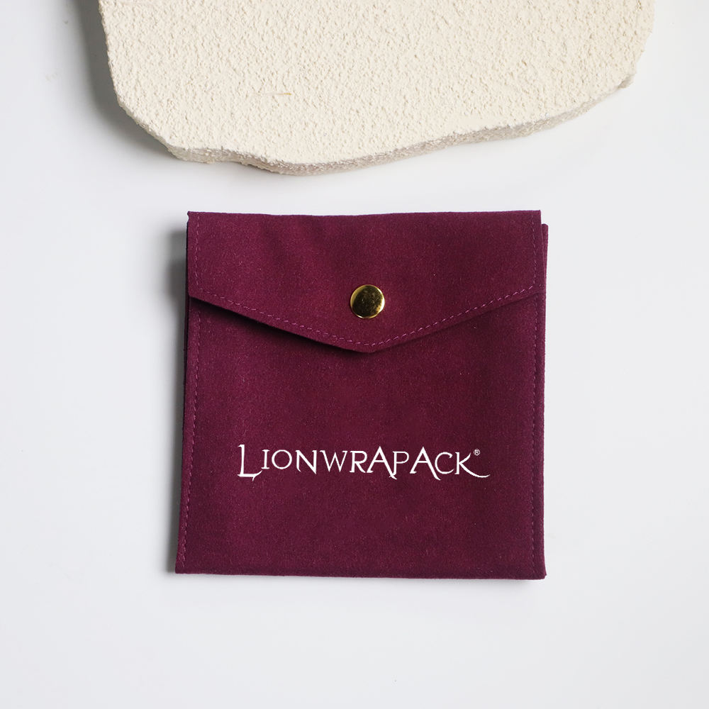 Microfiber accessory storage bag with custom logo