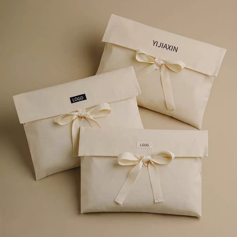custom cotton bag with logo for reusable retail gift packaging, natural cotton bag for eco friendly packaging